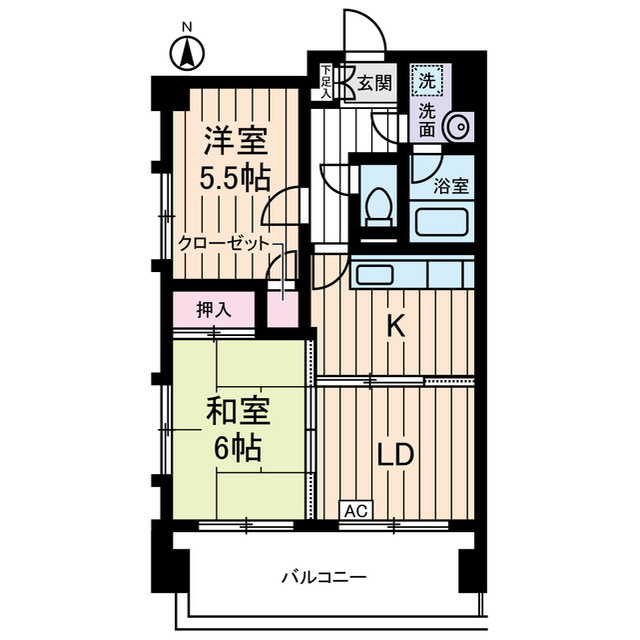 新佐川ビルの間取り