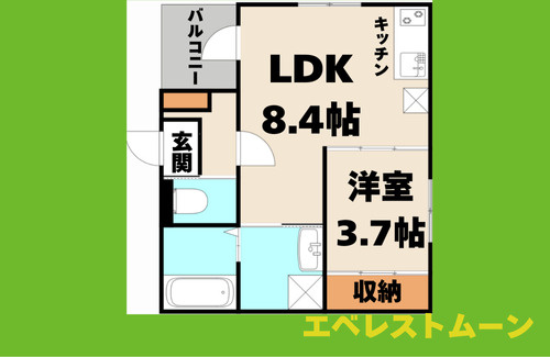 Urban Heim NAKAMURAの間取り