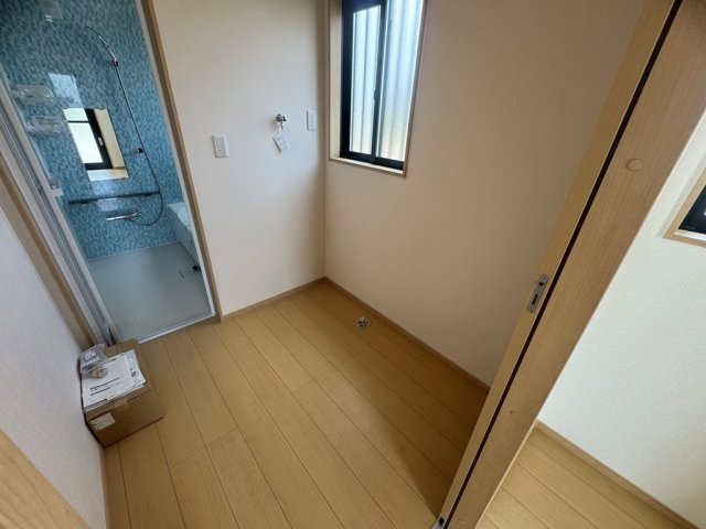 柳川市高島　新築オール電化3LDKの脱衣所
