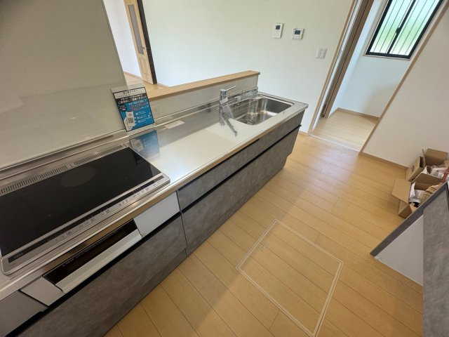柳川市高島　新築オール電化3LDKのキッチン