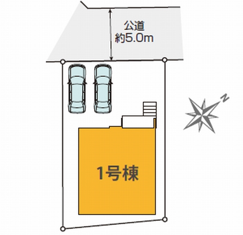 【仲介手数料０円】相模原市南区御園6期　新築一戸建ての区画図|相模原市南区御園6期　新築一戸建て