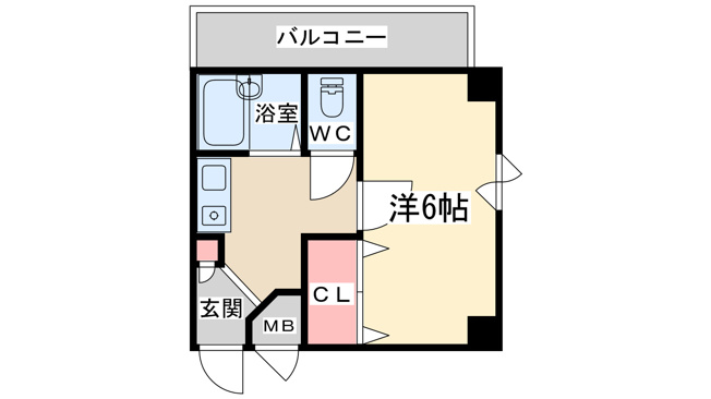 【間取り】 | エステムコート梅田北