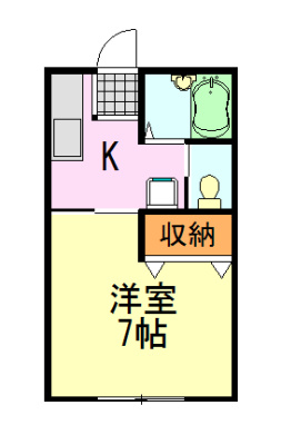 【間取り】 | ハイツBE　GLAD