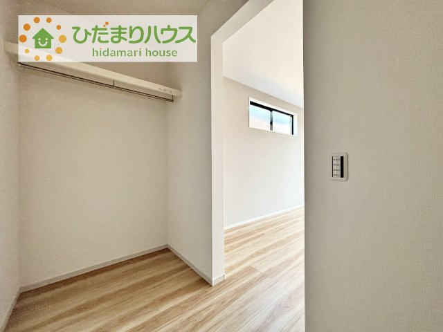【収納】 | 龍ケ崎市小通幸谷町1期　新築戸建 | 新婚さんにおすすめ！奥様に喜ばれる収納たっぷりのウォークインクローゼット付きです☆