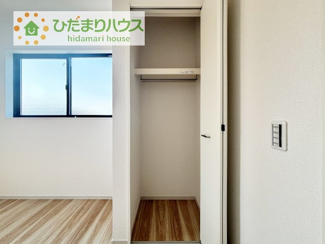 【収納】 | 龍ケ崎市小通幸谷町1期　新築戸建 | 全室にクローゼットが付いていて、お部屋の住空間もスッキリ広々使えそうです(^^)
