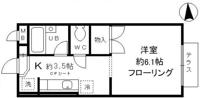 カーサヴェルデ国立 の間取り