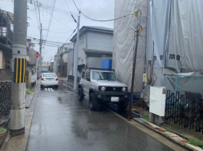 【前面道路含む現地写真】 | Re・Terrechez堺市堺区山本町1期 | 南海本線「堺」駅まで徒歩14分！通勤・通学にも便利な立地です。(2026年9月8日撮影)