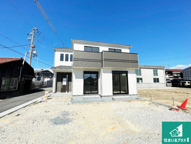 明石市大久保町八木　新築一戸建ての外観|お客様に長く安心して住んでいだだける事にこだわった家づくり！住んでからのアフターサービスにもしっかりと取り組んでいます！