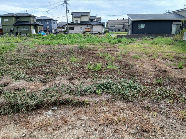 柳川市東蒲池の売地の外観