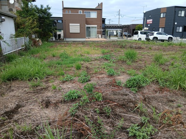 柳川市東蒲池の売地の外観