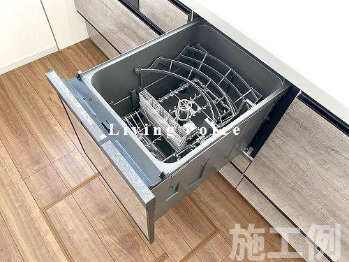 【仲介手数料０円】藤沢市片瀬4期　新築一戸建て　3号棟　全3棟のキッチン|藤沢市片瀬4期　新築一戸建て　3号棟　全3棟
