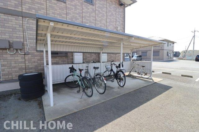 伊勢崎市下触町のアパートのその他共用部分|当社、チルホームのHPもご覧ください(^^)/物件情報多数♪