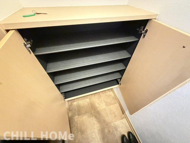 伊勢崎市下触町のアパートの収納|当社、チルホームのHPもご覧ください(^^)/物件情報多数♪