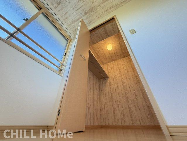 伊勢崎市下触町のアパートの収納|当社、チルホームのHPもご覧ください(^^)/物件情報多数♪