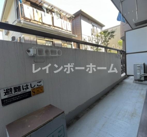 （仮称）朝霞マンションのバルコニー