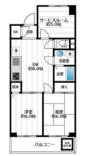 （仮称）朝霞マンションの間取り