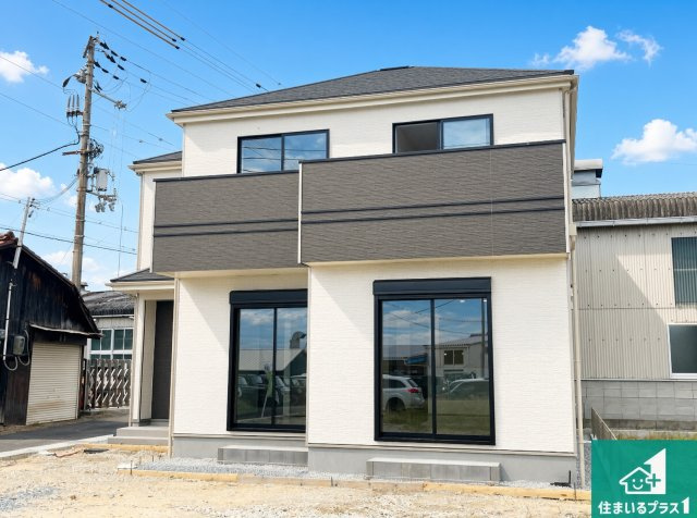 明石市大久保町八木　新築一戸建ての外観|安心の10年保証！外観を美しく保ち、雨水で汚れを落とします！気になることがありましたら、お気軽にお問い合わせください！