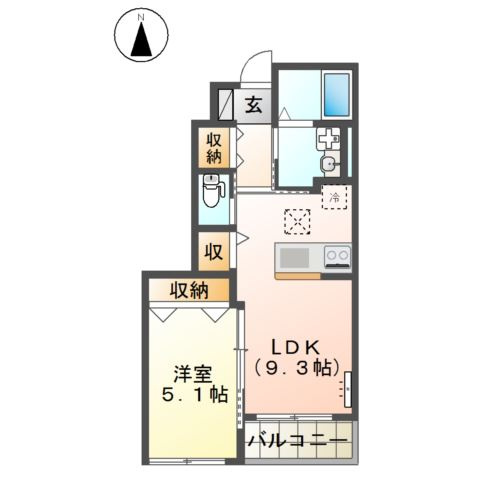 ストーク才ノ元の間取り