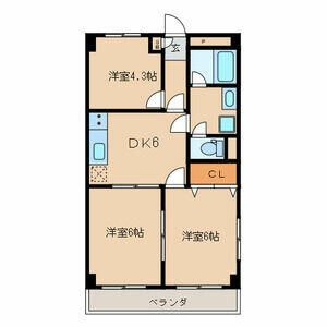ローヤル国立マンションの間取り