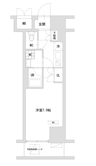 【間取り】 | TLRレジデンス町田(ティーエルアールレジデンスマチダ)
