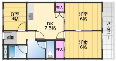 【間取り】 | エステートハイツ