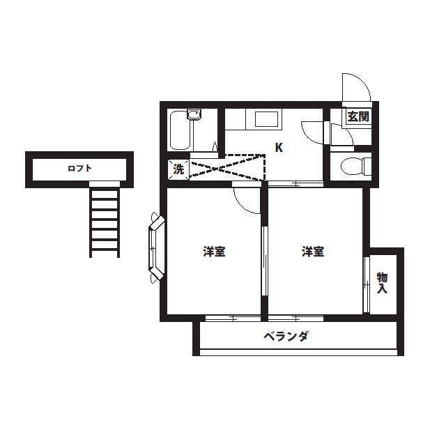 高座渋谷第１４レジデンスの間取り