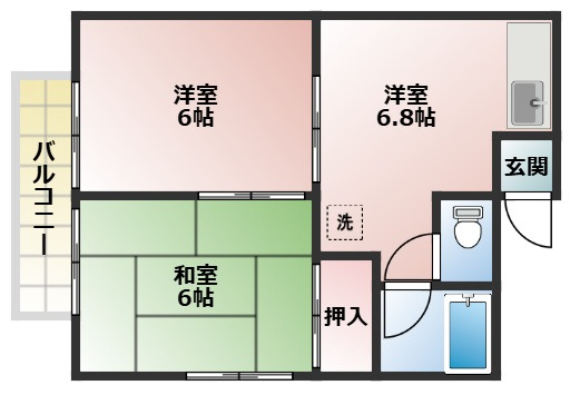 小川ハイツの画像