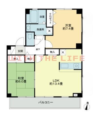 フォブール善導寺【キャッシュバック対象物件】の間取り