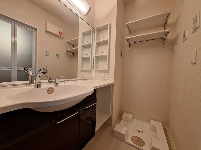 Ｄ－ｒｏｏｍ住吉　Ａの洗面所