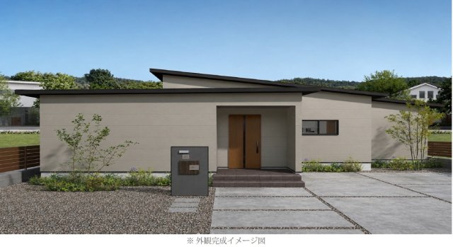 姫路市網干区垣内南町の新築一戸建の外観パース