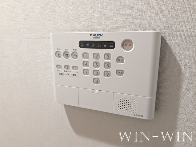 D-avance 北側のセキュリティ