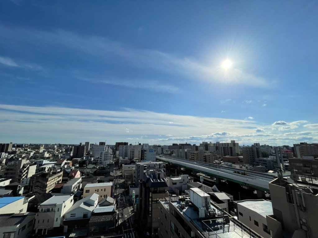 S-RESIDENCE堀田Northの展望
