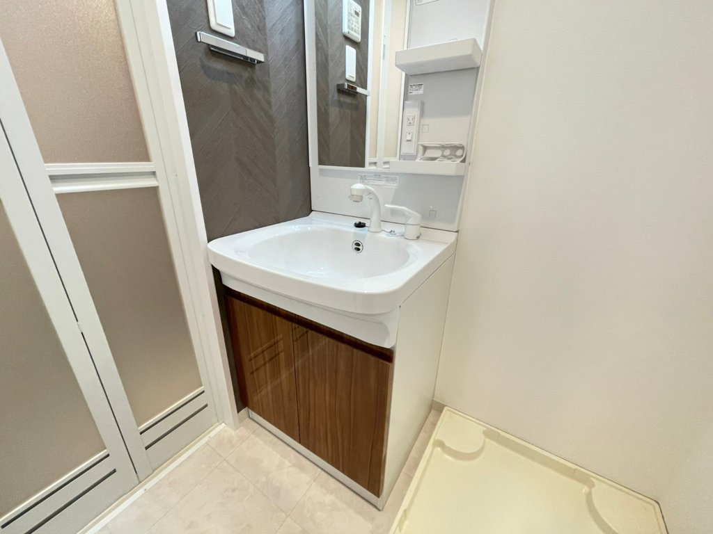 S-RESIDENCE堀田Northの洗面所