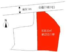 姫路市勝原区丁の売地