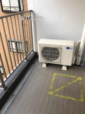 J-PLACE東町のバルコニー|落ち着いた時間を過ごせるバルコニーです