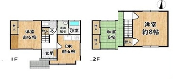 勝原区熊見　中古一戸建て