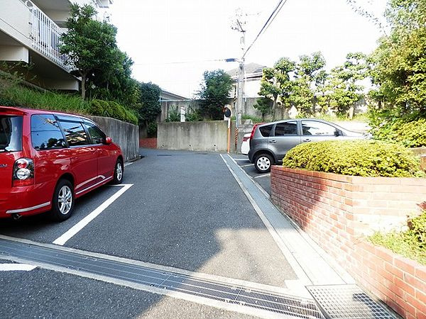 シャルマンコーポ千里山の駐車場