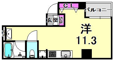 スタイヘン神戸　の間取り