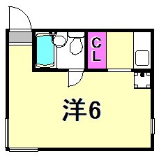 フラッツ塚口の間取り