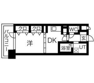 プレジール三ノ宮Ⅲの間取り