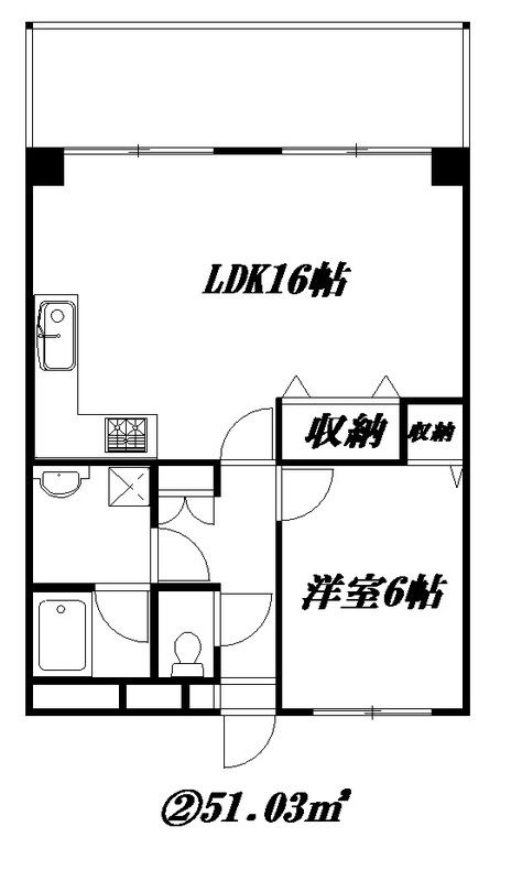 ジオナ塚本の間取り