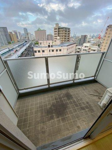 リアンジェ兵庫本町のバルコニー
