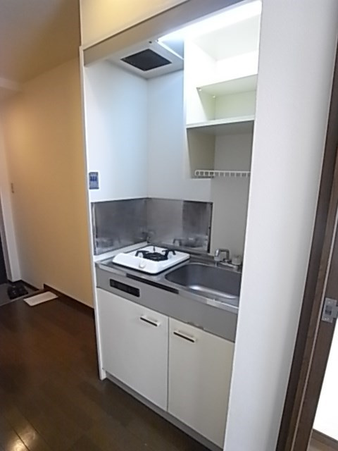 HU岩屋ハイツのキッチン
