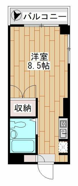 トポスＭ駒沢の間取り