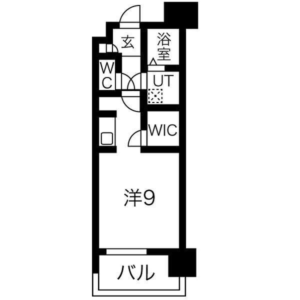 エクセレンシア天神の間取り