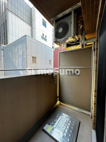 エステムコート心斎橋アルテールのバルコニー