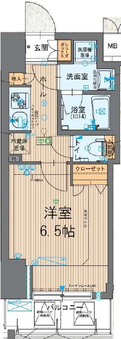 W-STYLE大阪天満宮の間取り
