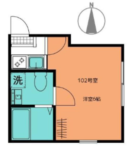 フローレジデンス北千住の間取り