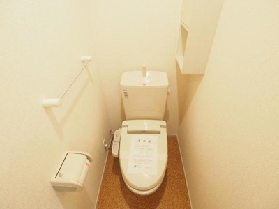 【トイレ】 | メゾンカメリアⅡ | ゆったりとした空間のトイレです