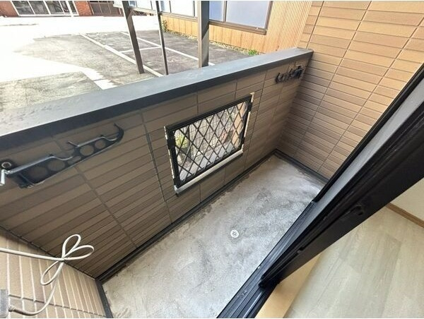 セジュール東別院のバルコニー